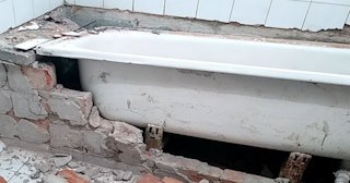 Демонтаж ванной комнаты в октябрьском - стоимость работ от 842 руб. | Сварной-Ктб